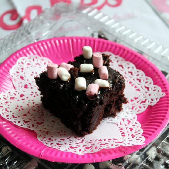 Delicious chocolate cake