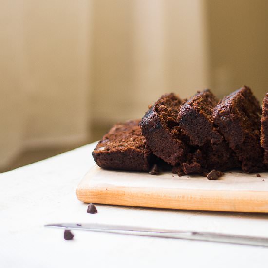 Double Chocolate Banana Bread