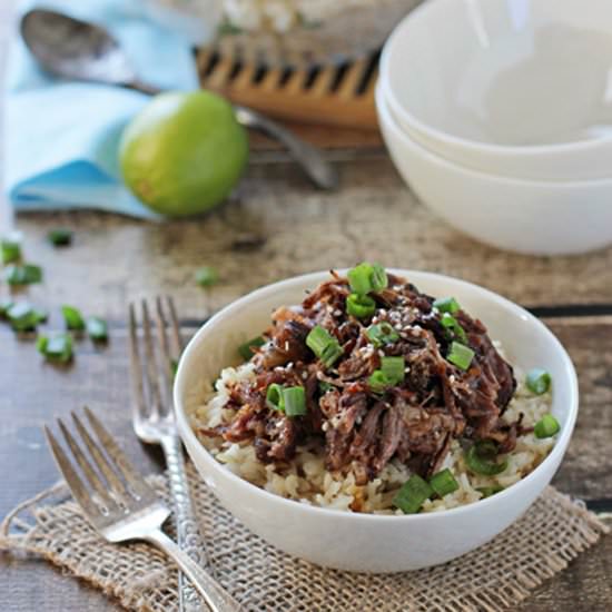 Crockpot asian short ribs