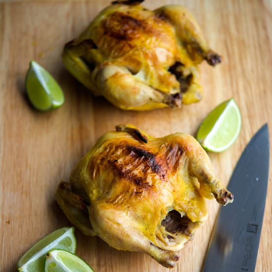 Tarragon & Lime Cornish Hen
