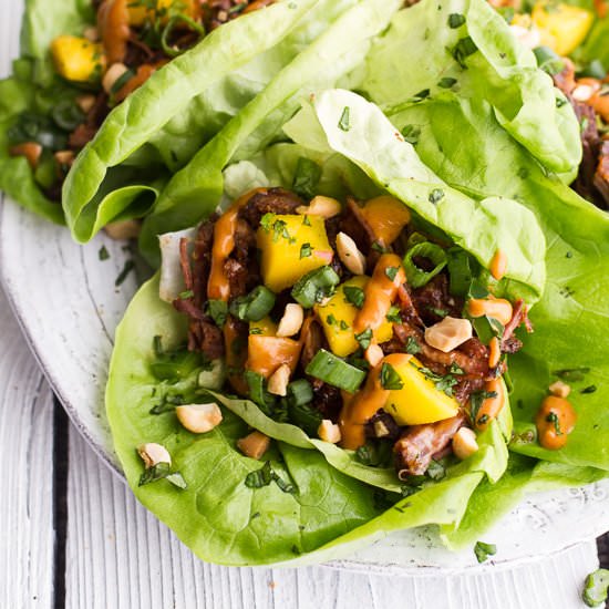 Thai Lettuce Wraps
