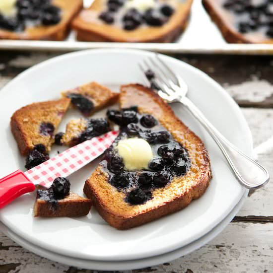 Baked Blueberry French Toast