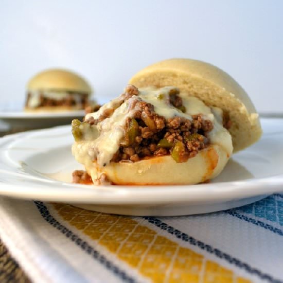 Philly Cheesesteak Sloppy Joes