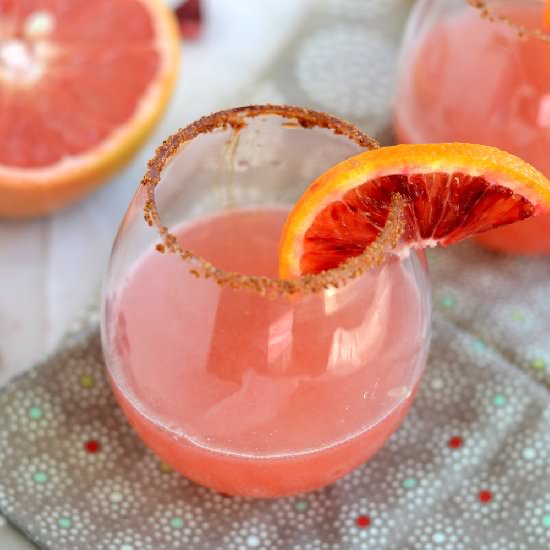 Blood Orange Grapefruit Mocktail