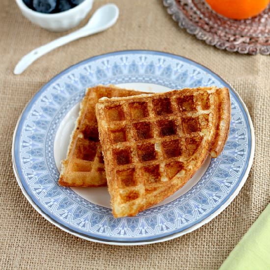 Overnight Yeasted Waffles