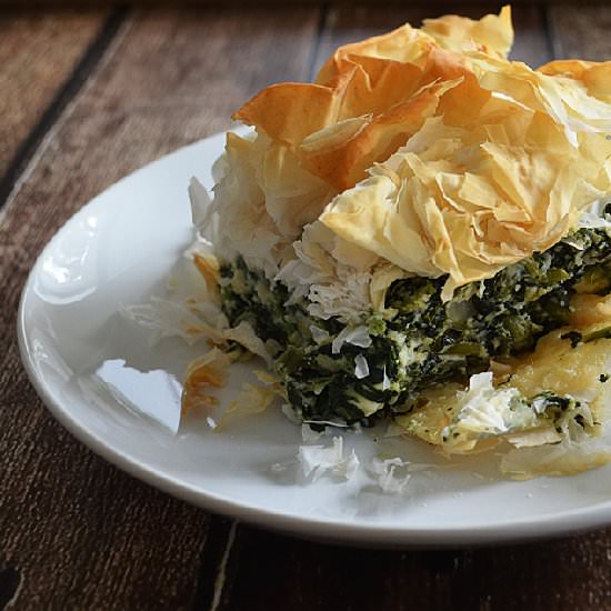 Vegan Spanakopita