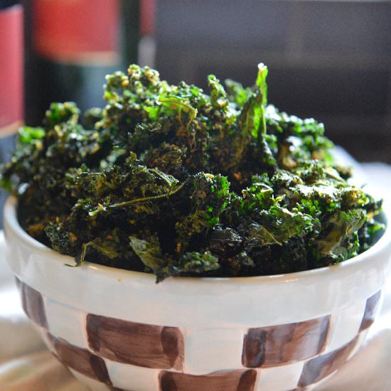 Kale Chips – Two Ways