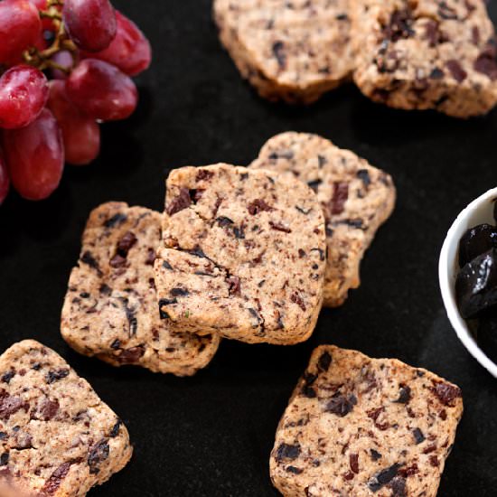 Savory Chocolate-Olive Cookies
