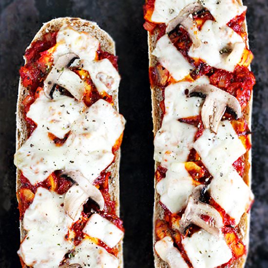 Polish Mushrooms Toasts