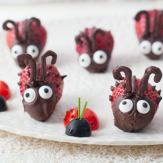 Valentine Love Bug Snacks