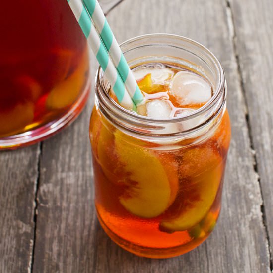 Tipsy Peach Iced Tea