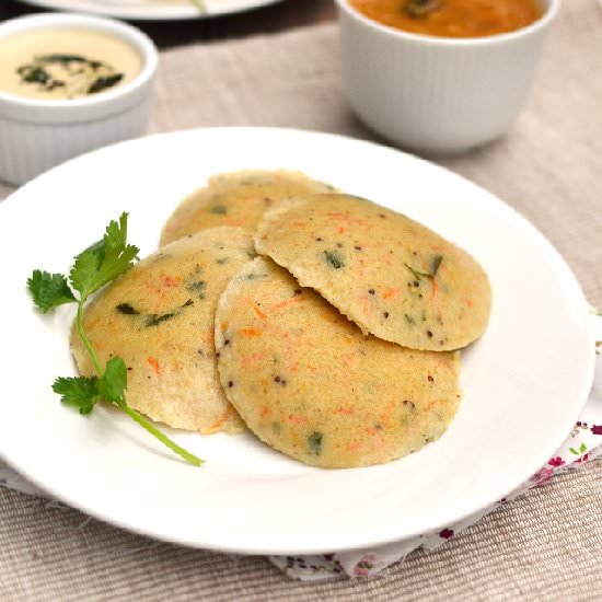 Oats Rava Idli