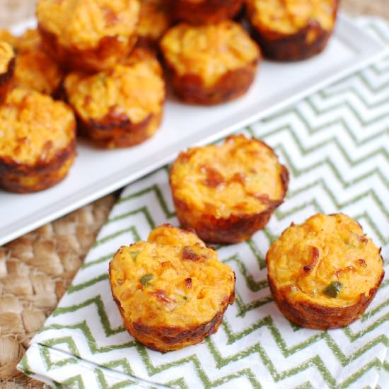 Jalapeno Cheddar Sweet Potato Puffs