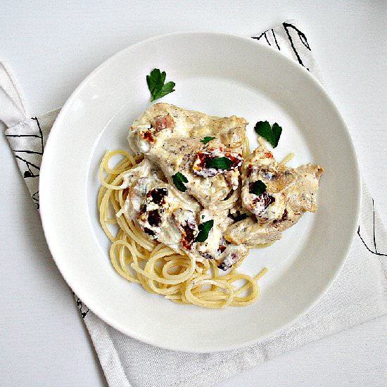 Turkey in Cream Sauce
