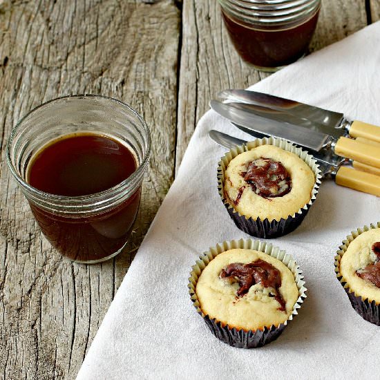Banana Nutella Muffins