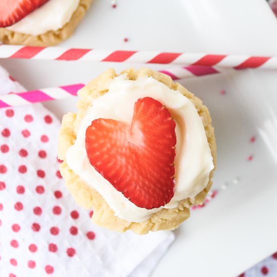 Coconut-Frosted Sugar Cookies