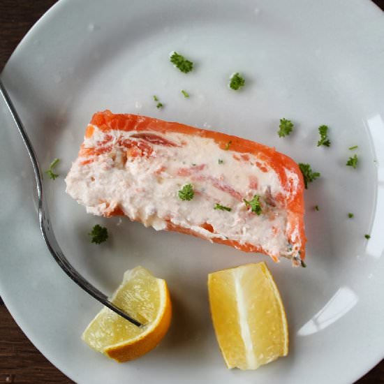 Smoked Salmon Terrine With Cream Cheese
