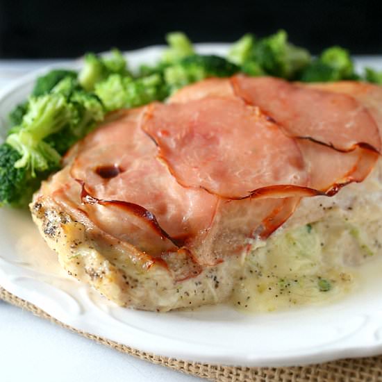 Broccoli & Cheese Stuffed Chicken