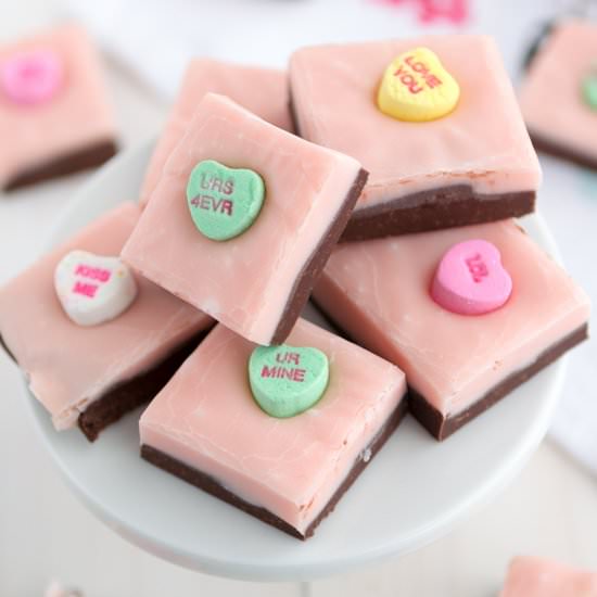 Valentine’s Day Fudge