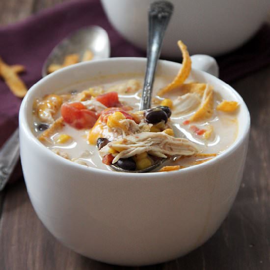 Chicken Enchilada Soup