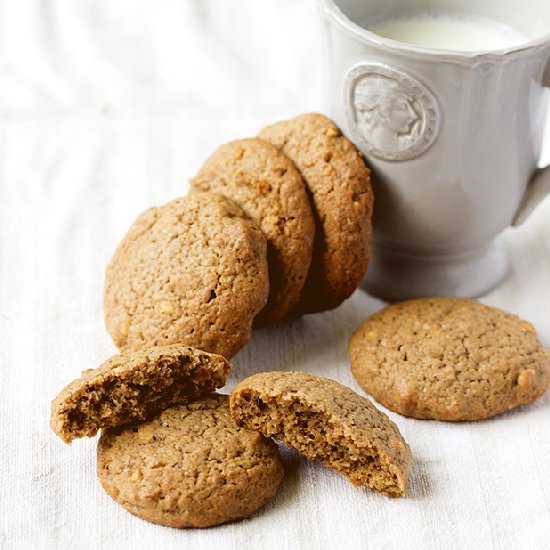 Peanut Butter and Banana Cookies