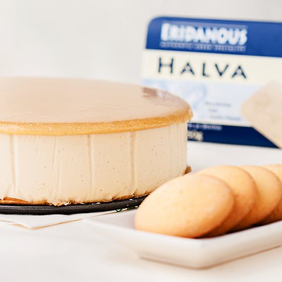 No-Bake Halva Cheesecake