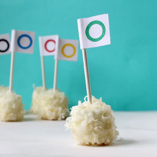 Winter Olympics Marshmallows