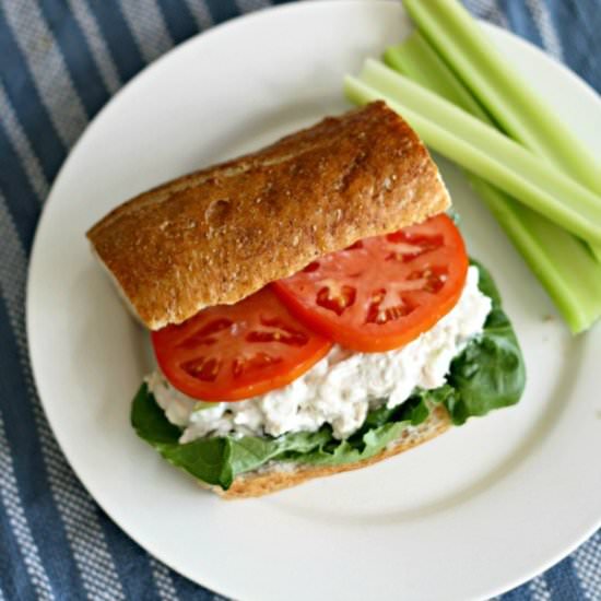 Healthy Buffalo Chicken Salad