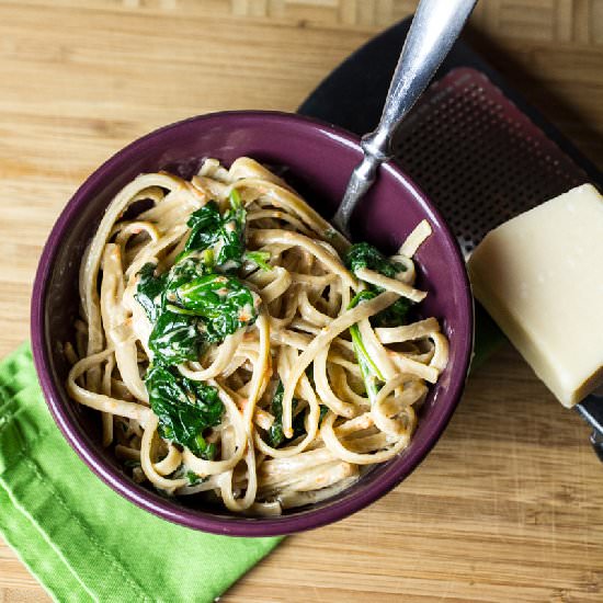 Roasted Red Pepper Alfredo