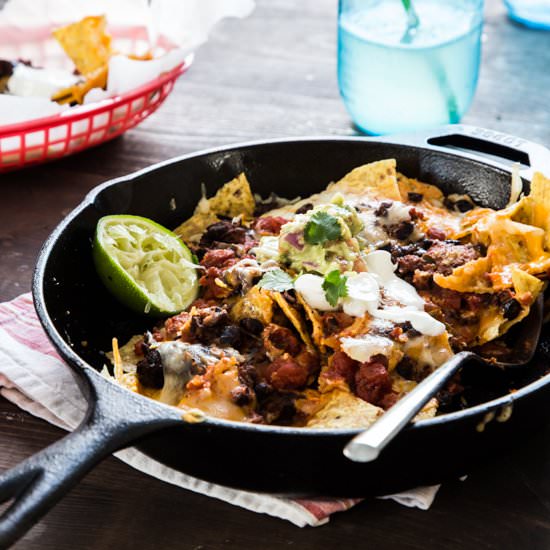 Skillet Nachos + Video