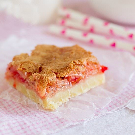 Coconut Cherry Almond Bars