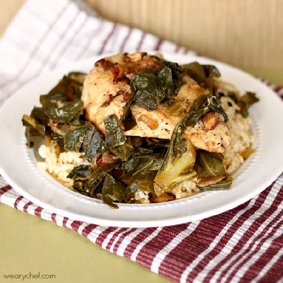Chicken and Greens