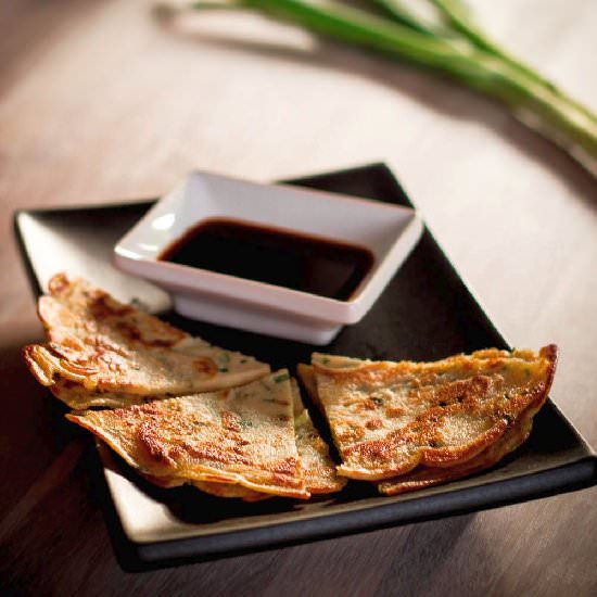 Scallion and Fresh Herb Pancakes