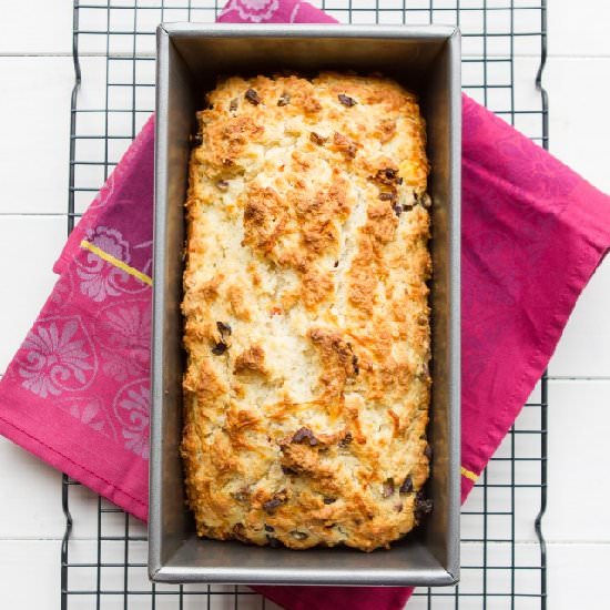 Sun-dried tomato olive bread