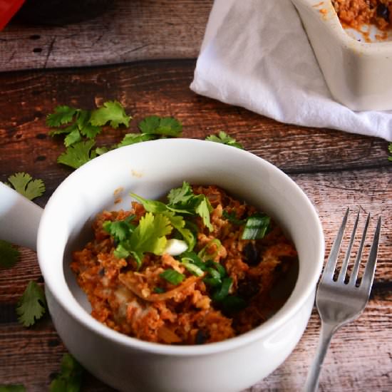 Chicken Fajita Casserole