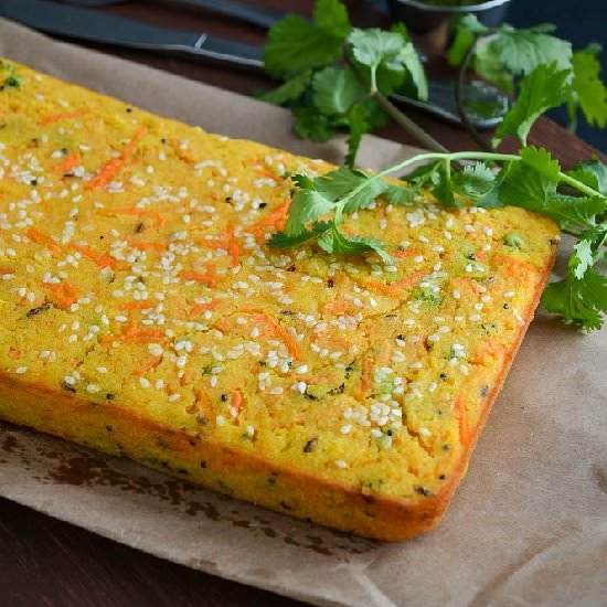Semolina Carrot Cake