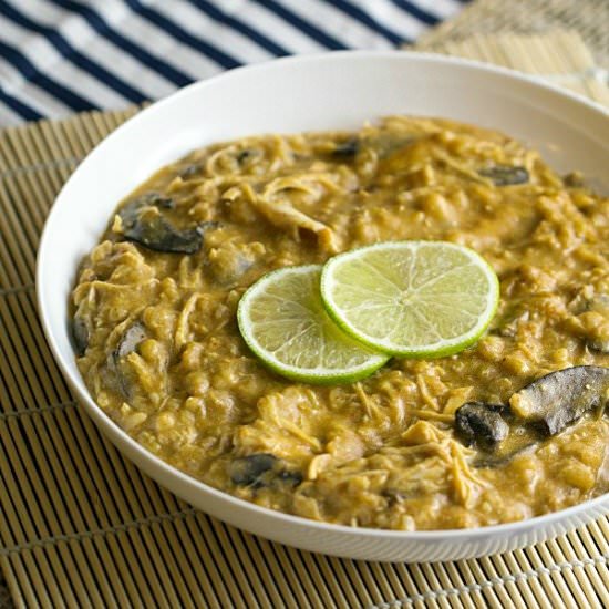 Crock Pot Thai Chicken Soup