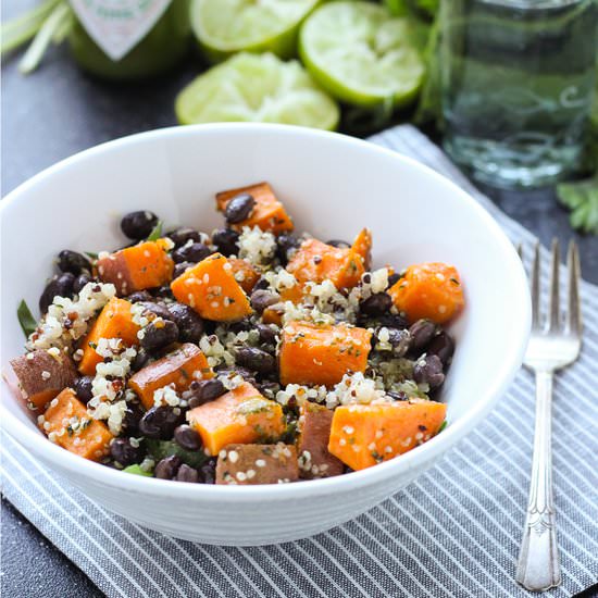 Sweet Potato Quinoa Bowls