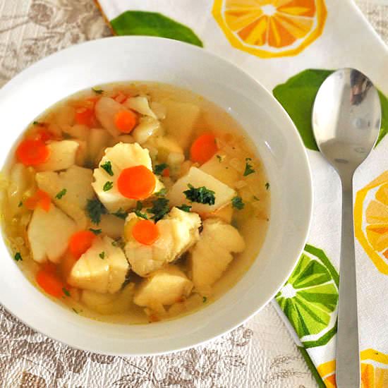 Cod Fish Soup