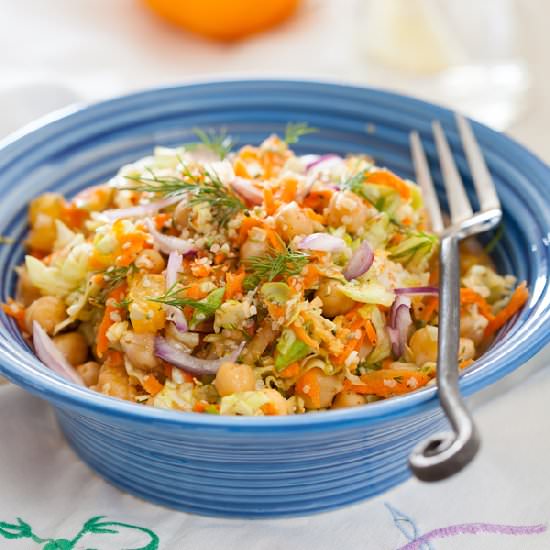 Vitamin Garbanzo Beans Salad