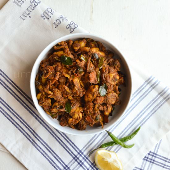 Kerala Mussels Roast