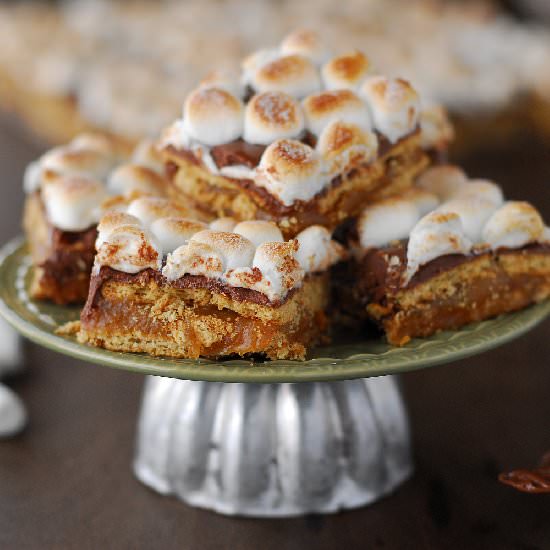 Nutella S’mores Bars