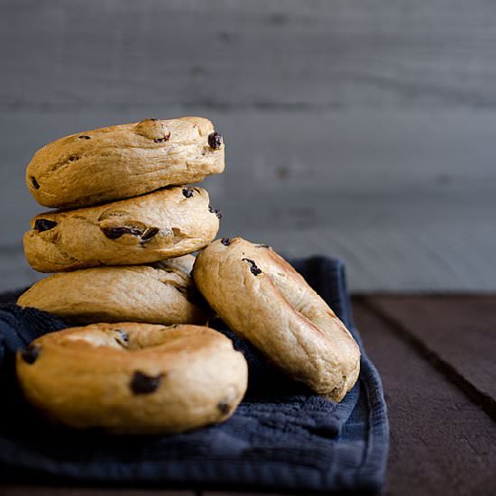 Cinnamon Raisin Bagels