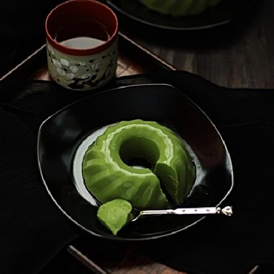 Matcha Green Tea Pudding