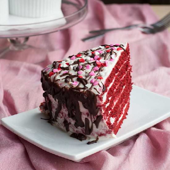 Single Slice: Red Velvet Cake