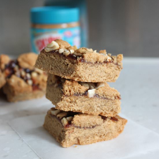 Peanut Butter & Jelly Bars