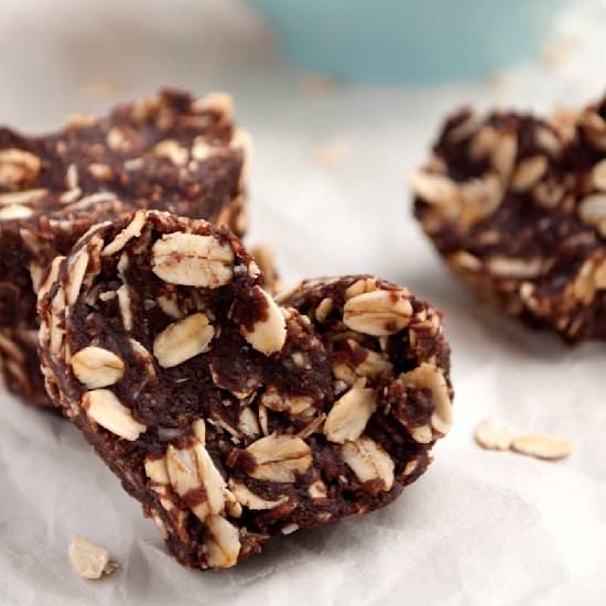Oat & Coconut Chocolate Macaroons