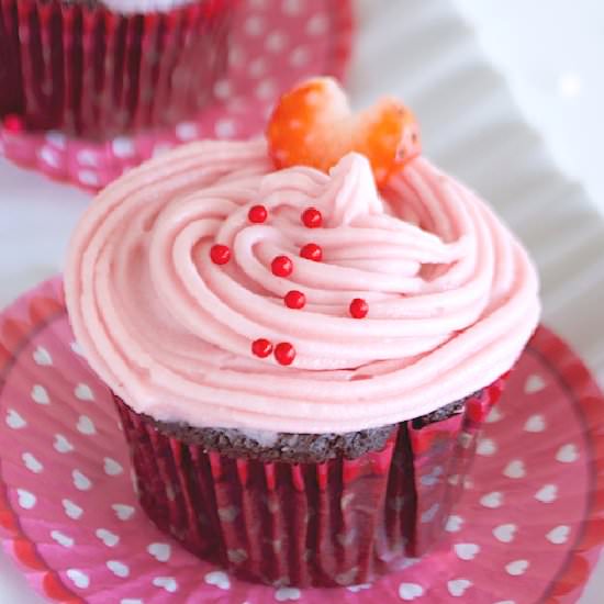 Eggless Chocolate Cupcakes