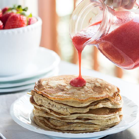 Whole Wheat Pancakes