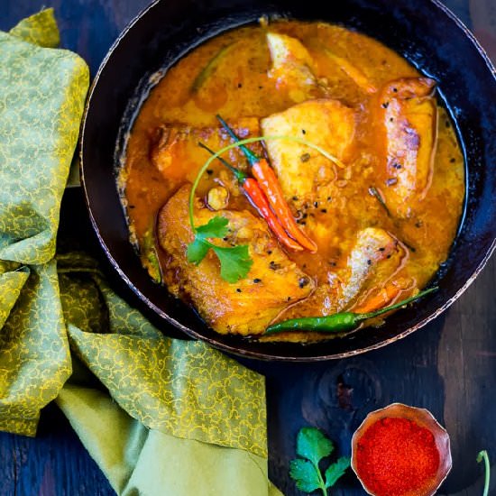 Fish in Spicy Tomato Sauce